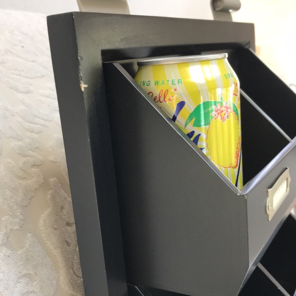 Pottery Barn Black Compact Wall-Mounted Storage Organizer - Picture 8 of 10